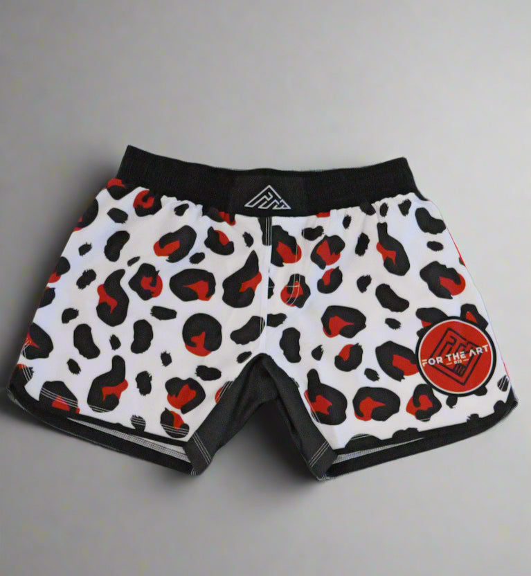 Leopard Fury Grappling Shorts