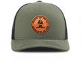 Create & Destroy Snapback Hat (Olive Green)