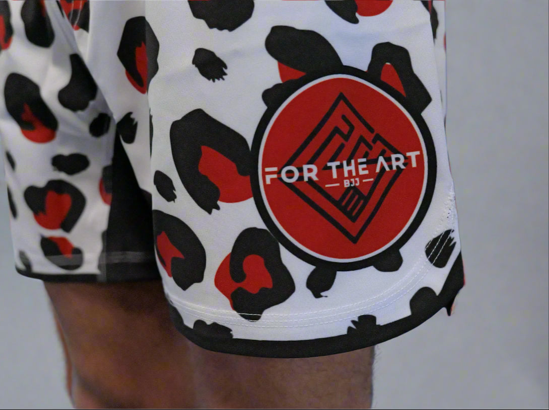 Leopard Fury Grappling Shorts