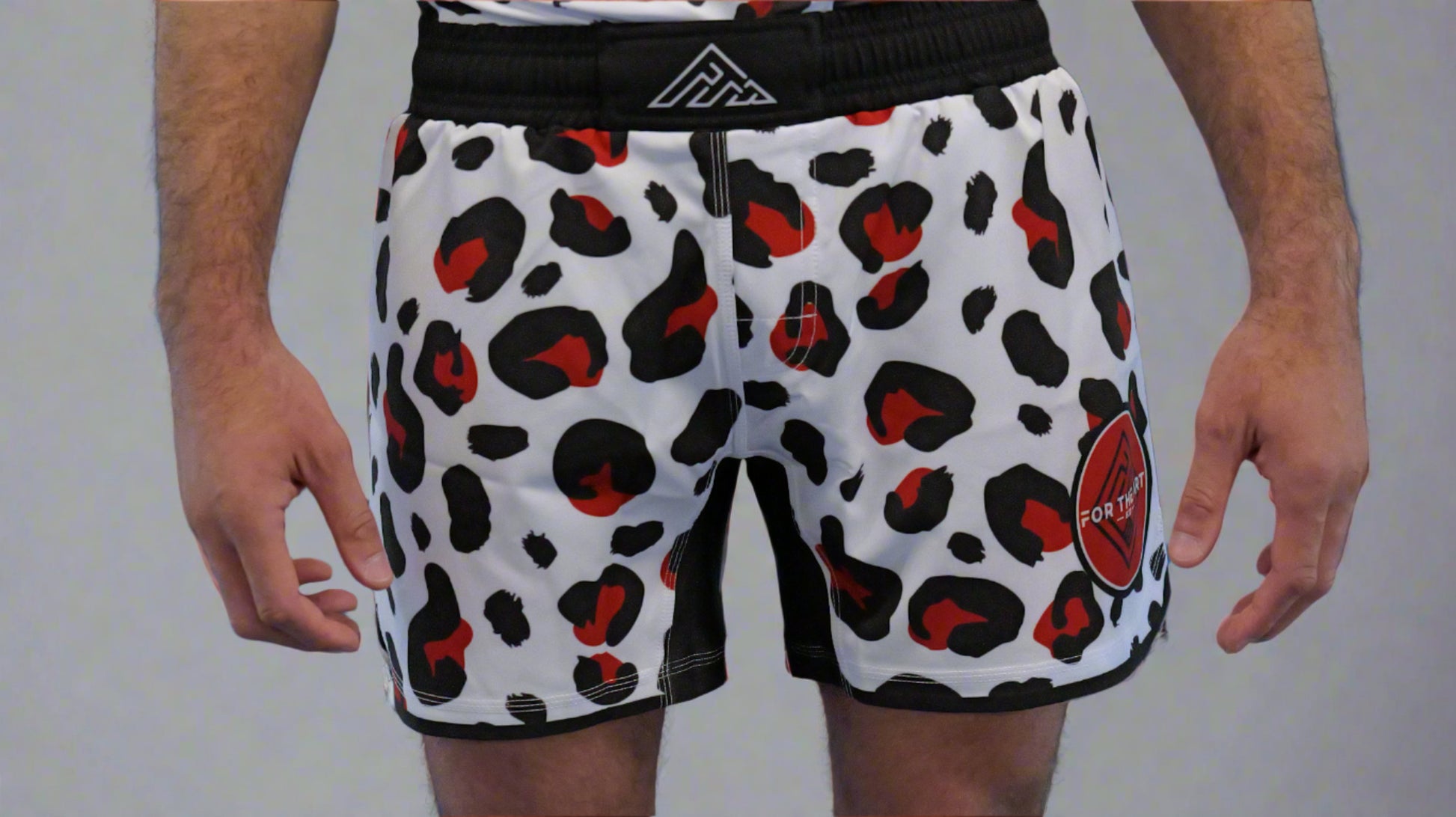 Leopard Fury Grappling Shorts