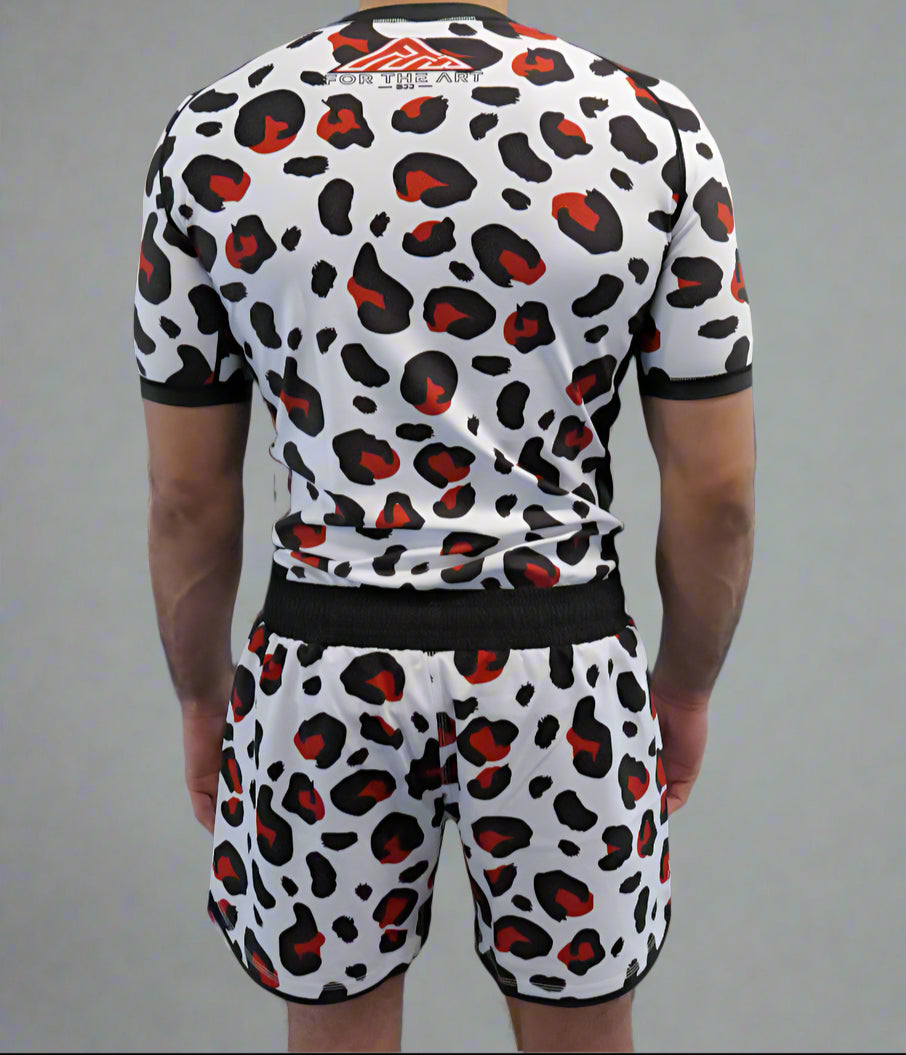 Leopard Fury Grappling Shorts